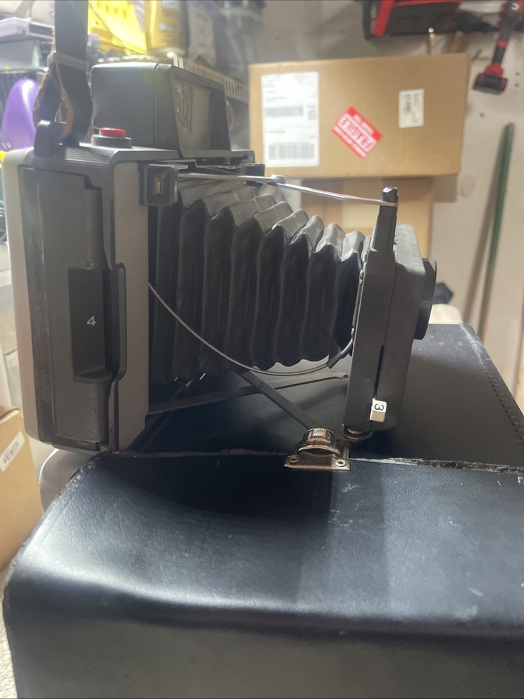 Polaroid Land Camera Automatic 125 With Accessories***UNTESTED AS IS***