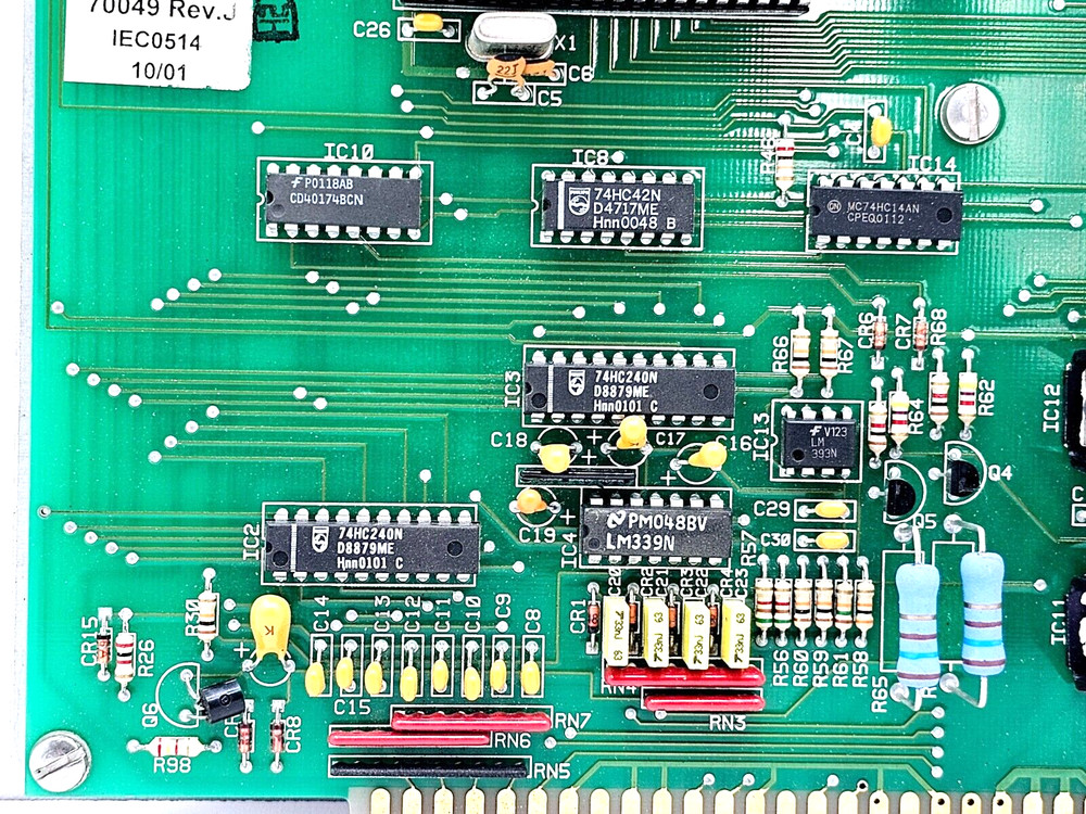 70049 CONTROL PC ASSEMBLY 70049 REV. J