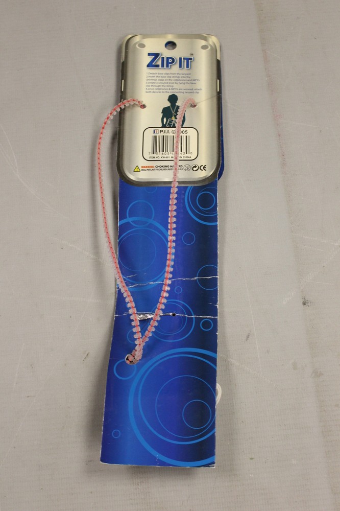 Zip It Cellphone Lanyard - New
