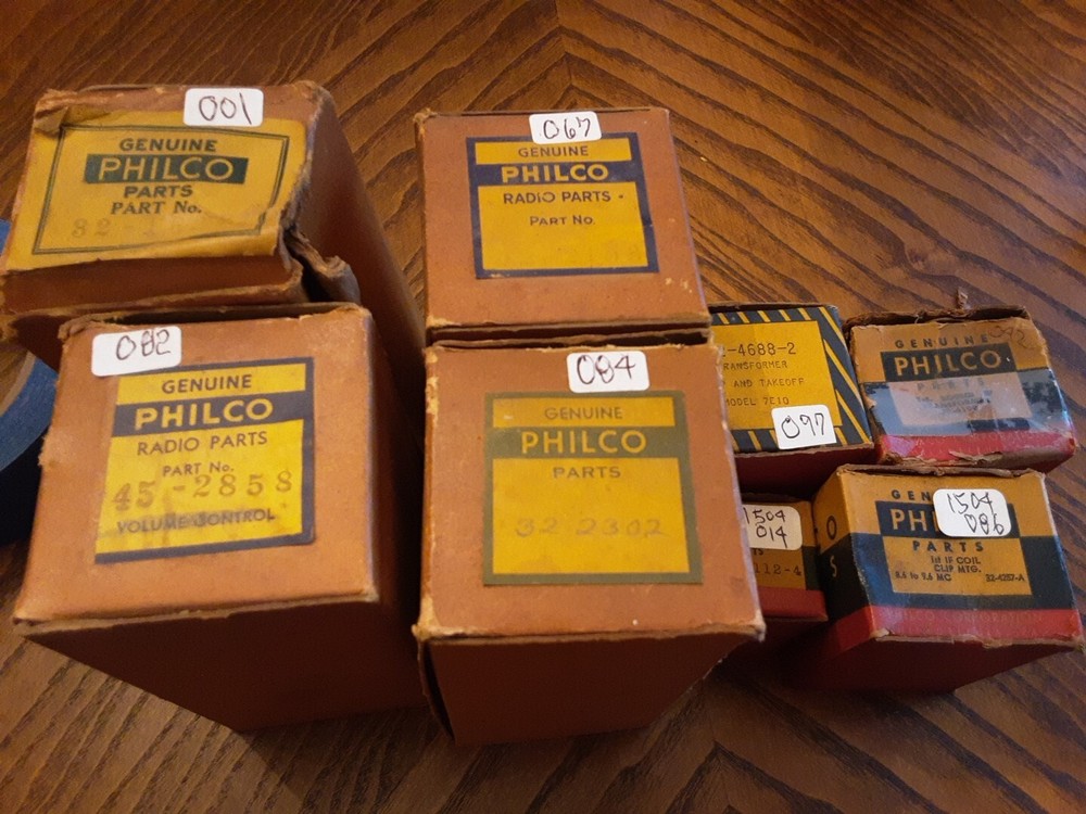 NOS Philco ANT Osc Coil Rf Coils