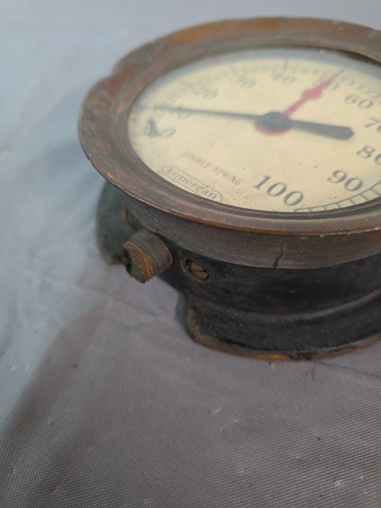 Antique LONERGAN Double Spring Gauge