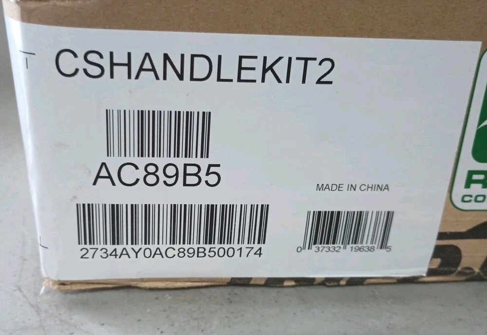 Tripp Lite series Mobile Cart Conversion Kit with Handle, Casters CSHANDLEKIT2