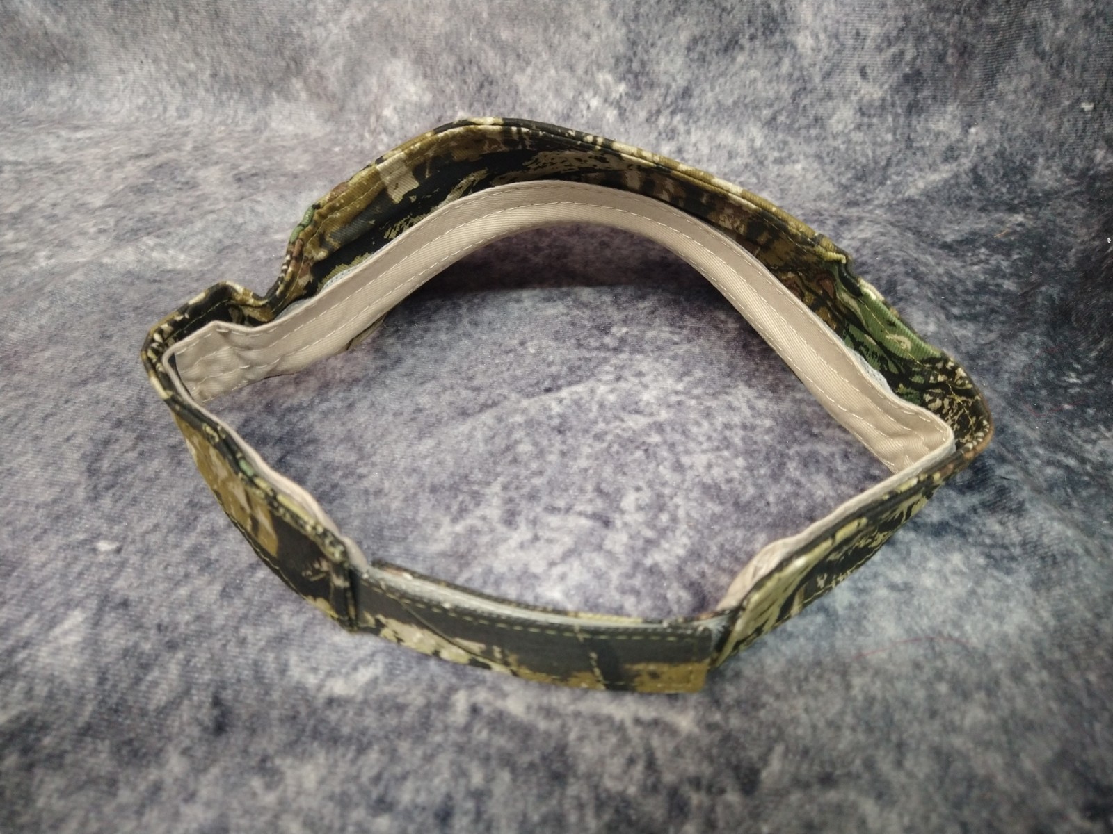 Camouflage Visor Hat Adjustable Unisex Hunter Camo Print Cap Golf Tennis Outdoor