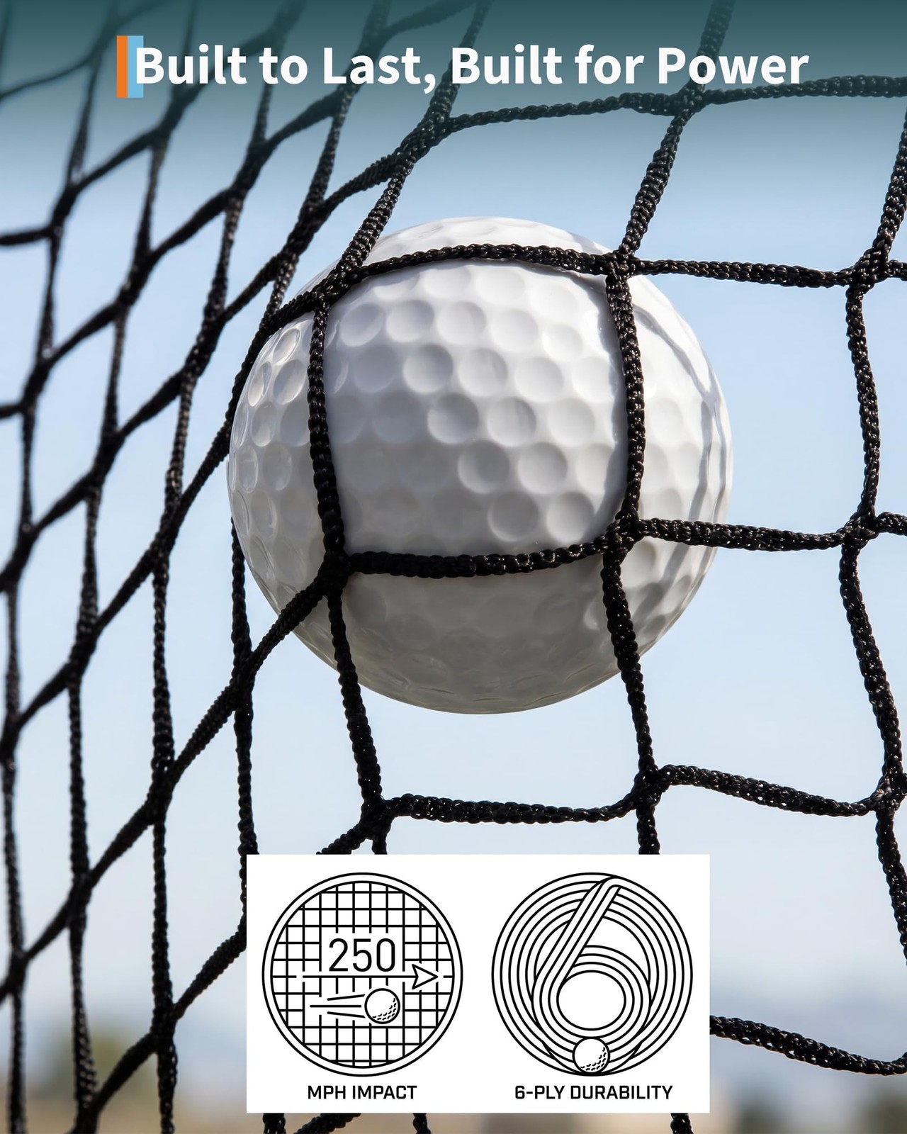 10x8ft Golf Hitting Net w/ Blank Simulator Screen, Fiberglass Frame & Steel Base