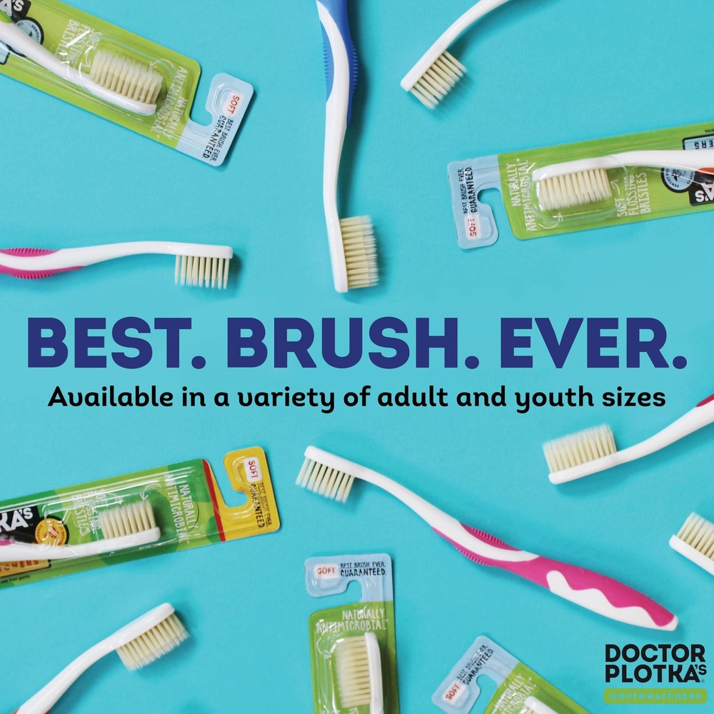 Extra Soft Manual Toothbrush for Sensitive Gums