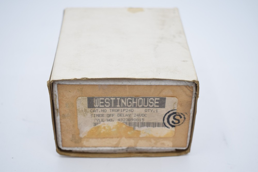 NEW Westinghouse TROF1P24D Timer Off Delay Relay Switch 24VDC