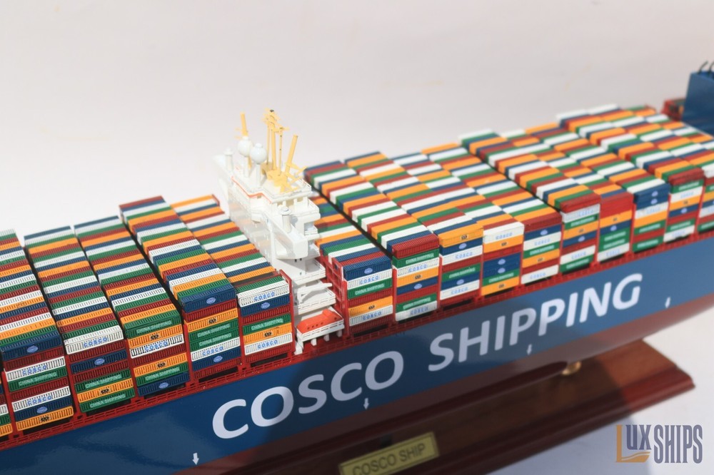 Cosco Shipping Container Model Ship 72cm