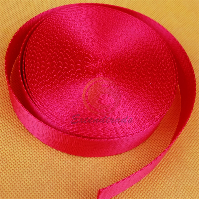 NEW Nylon Webbing Strap 1inch Width Camping Climbing 25mm Red 10m