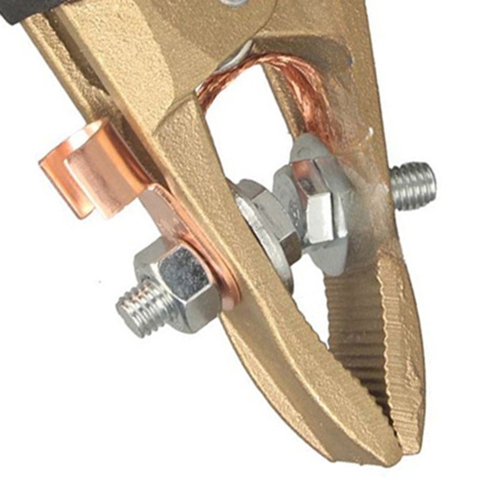 Earth Clamp 400A Brass A-Shape for High Conductivity Grounding Applications