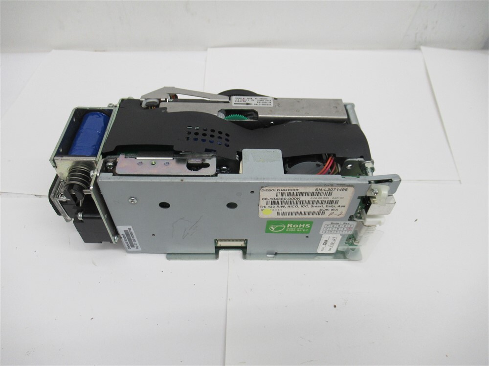 Diebold Inc 00-104380-000K , Motorized Card Reader (REFURBISHED)