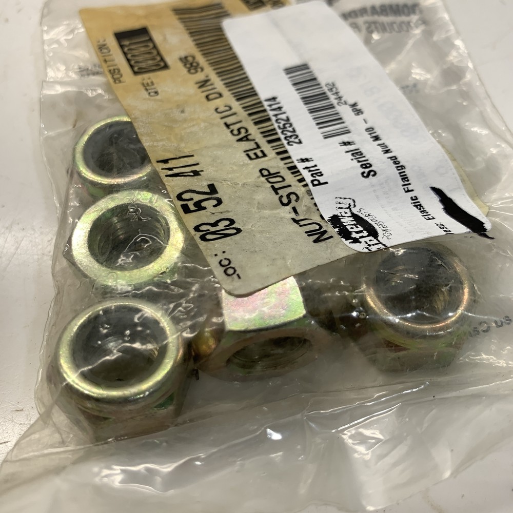 Elastic Flanged Nut M10 - 5PK - ---- SKI-DOO N O S