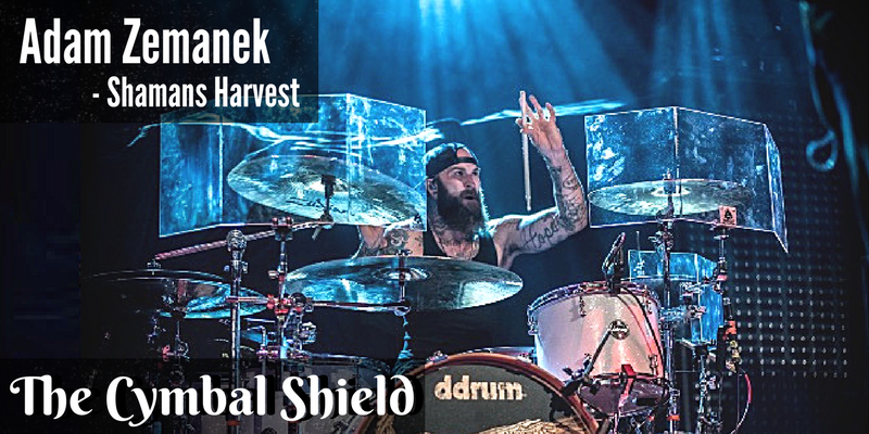 NEW!!! DRUM / CYMBAL SHIELD FOR CYMBALS UP TO 24" - Decrease Cymbal Volume 40%