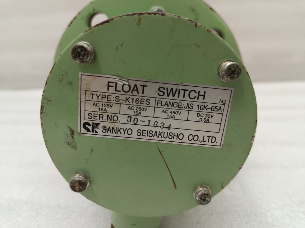 Sankyo Seisakusho S-K16ES Float Switch Flange: 10K-65A