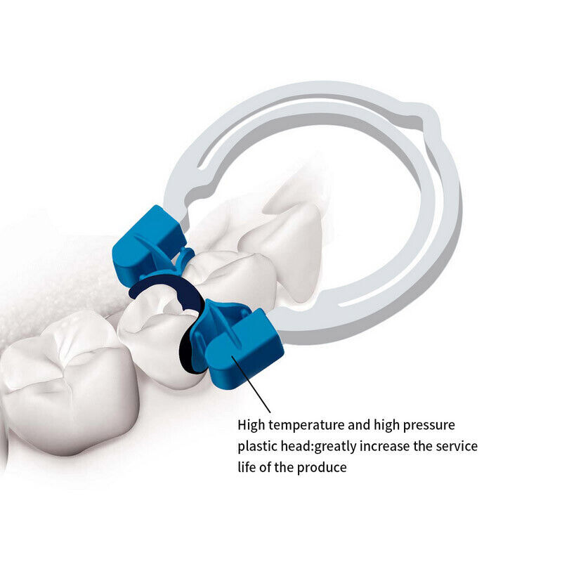 Dental Matrix Bands Ring Sectional Matrice Clamp Fit Garrison Palodent V3 System
