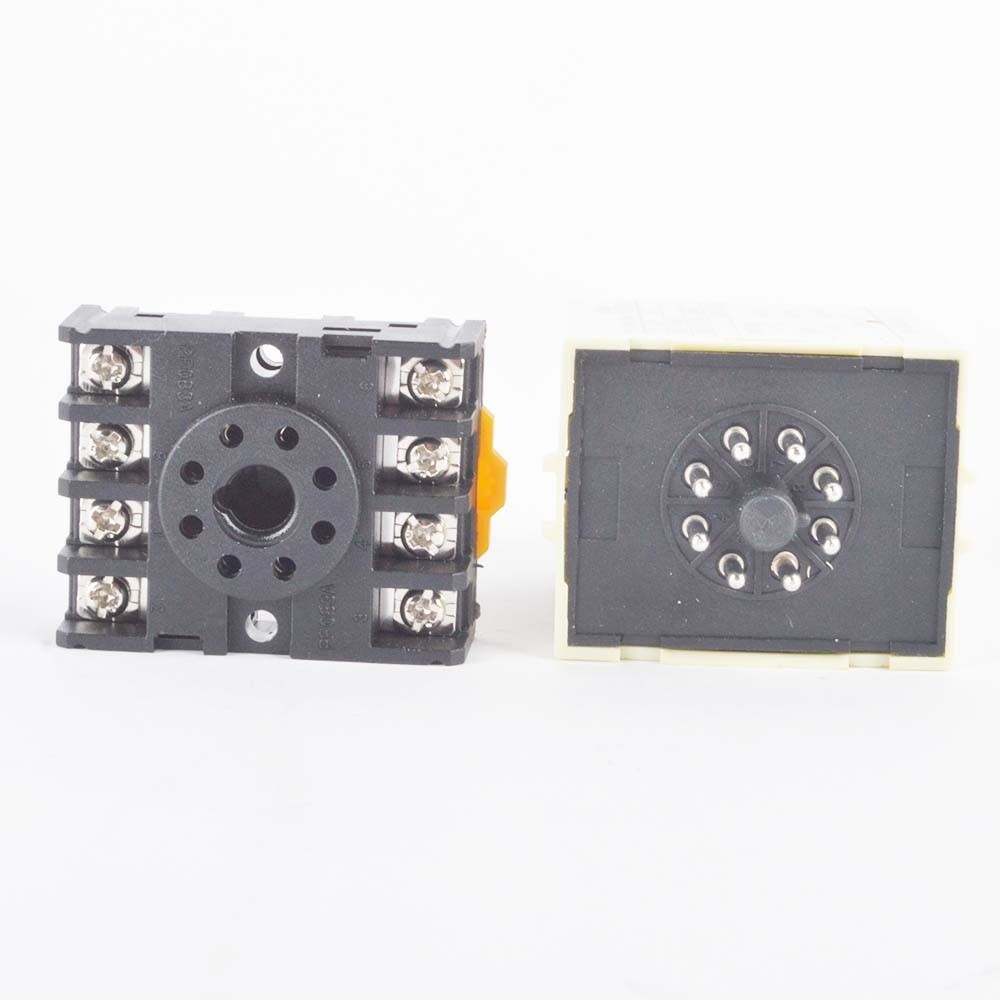 ST3PF 110V Power Off Delay Timer Time Relay 0-10min With PF083A Socket Base