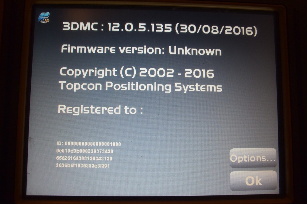 Topcon SmartGrade Control Panel Model GX-55 MANY OPTIONS #233
