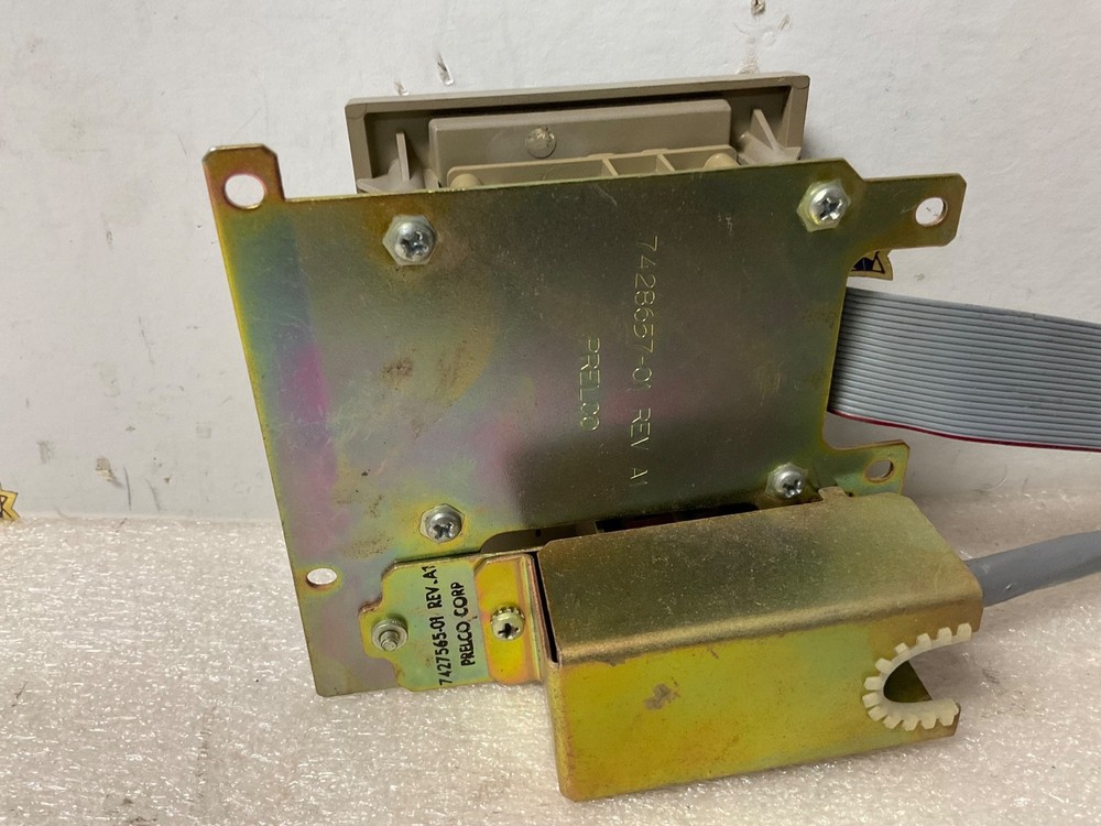 DEC Digital Equipment 70-20695-01 Micro PDP-11 4 button Control Panel 2 cables