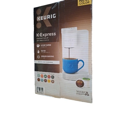 Keurig K-Express Essentials Single Serve Coffee Maker Cloud White 1200