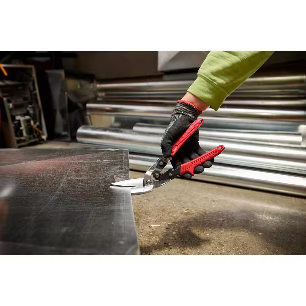 11 In. Long Left-Cut Offset Snips