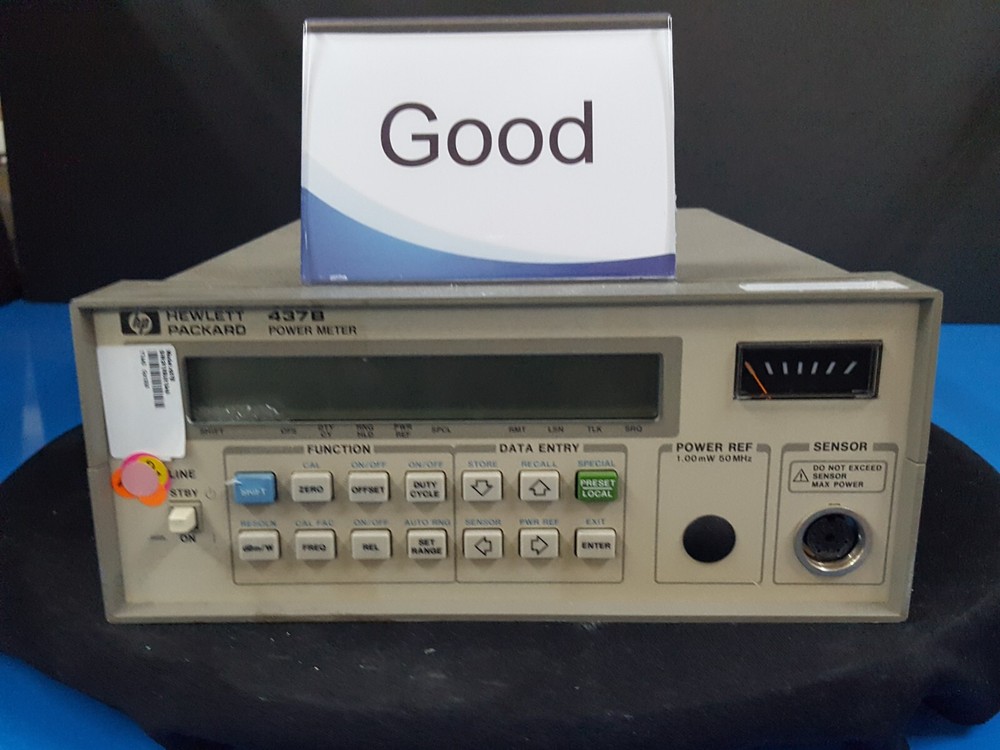 HP 437B: High Performance Single Channel Average Power Meter, W/Opt. 003 (1949)