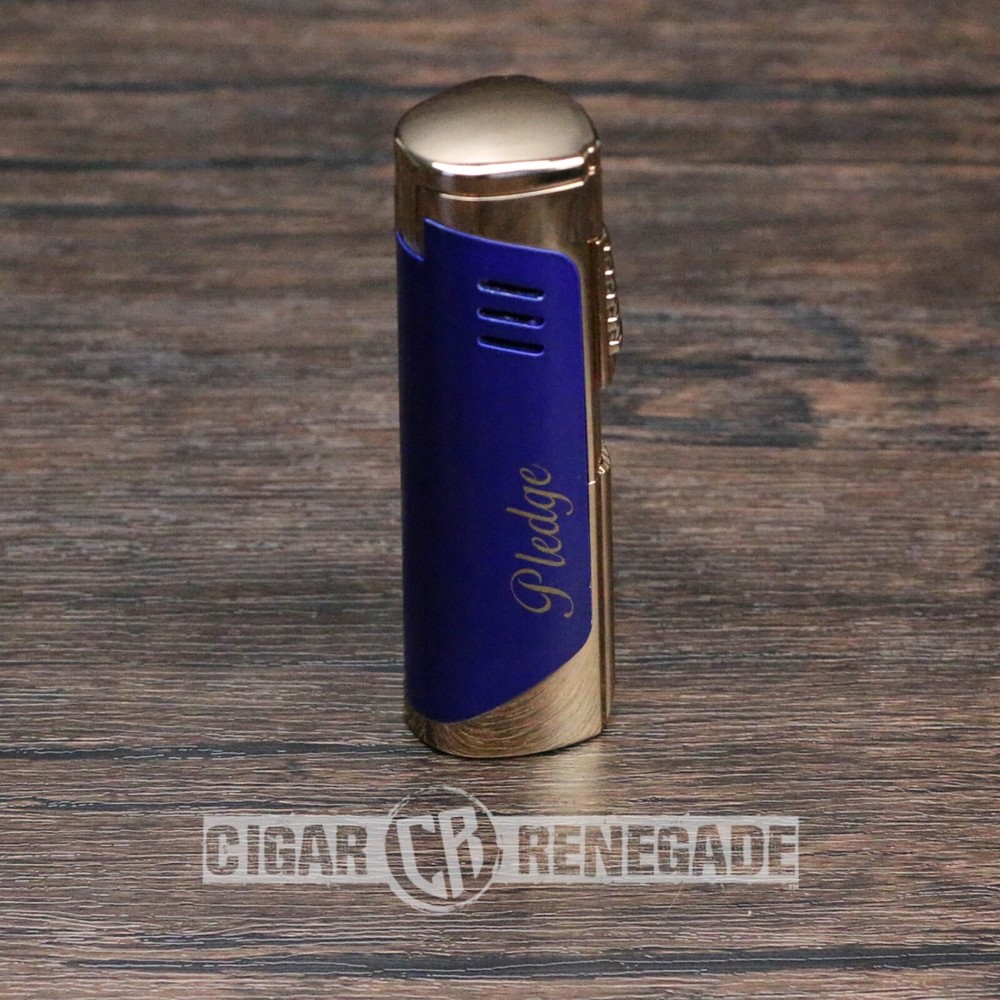 EP Carrillo Pledge Triple Flame Adjustable Refillable Cigar Torch Lighter