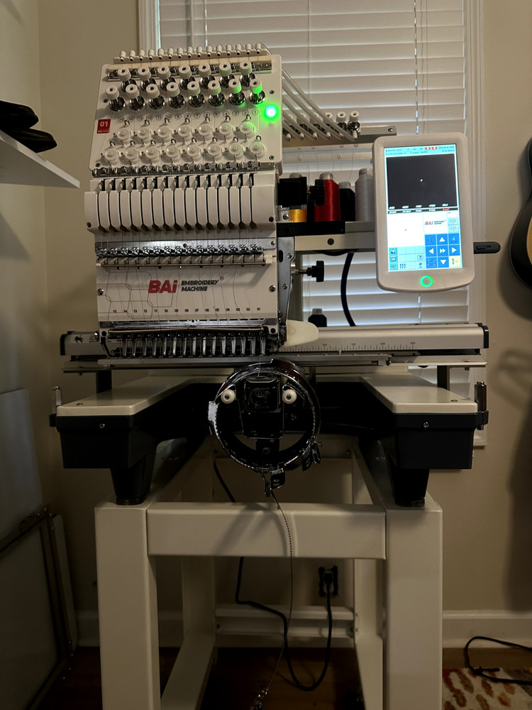 15 Needle Embroidery Machine Computerized BAi THE MIRROR 1501