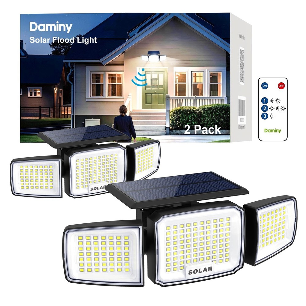 Solar Security Light with Motion Sensor,Super Bright LED,Solar-Motion Lights ...