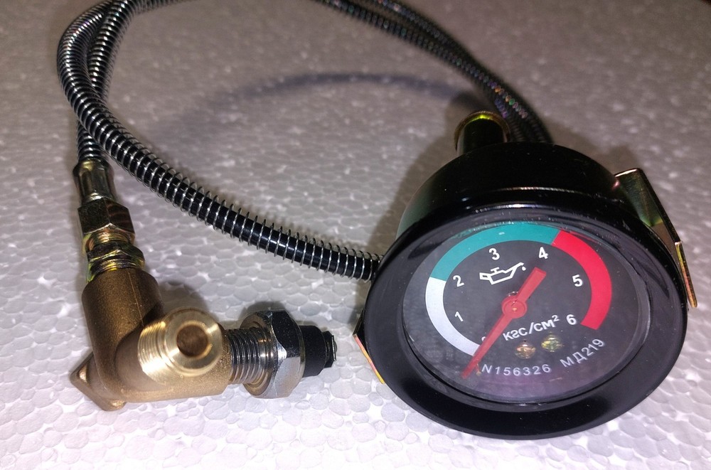 Oil pressure sensor DNEPR, URAL, K-750 plus remote mechanical computer.