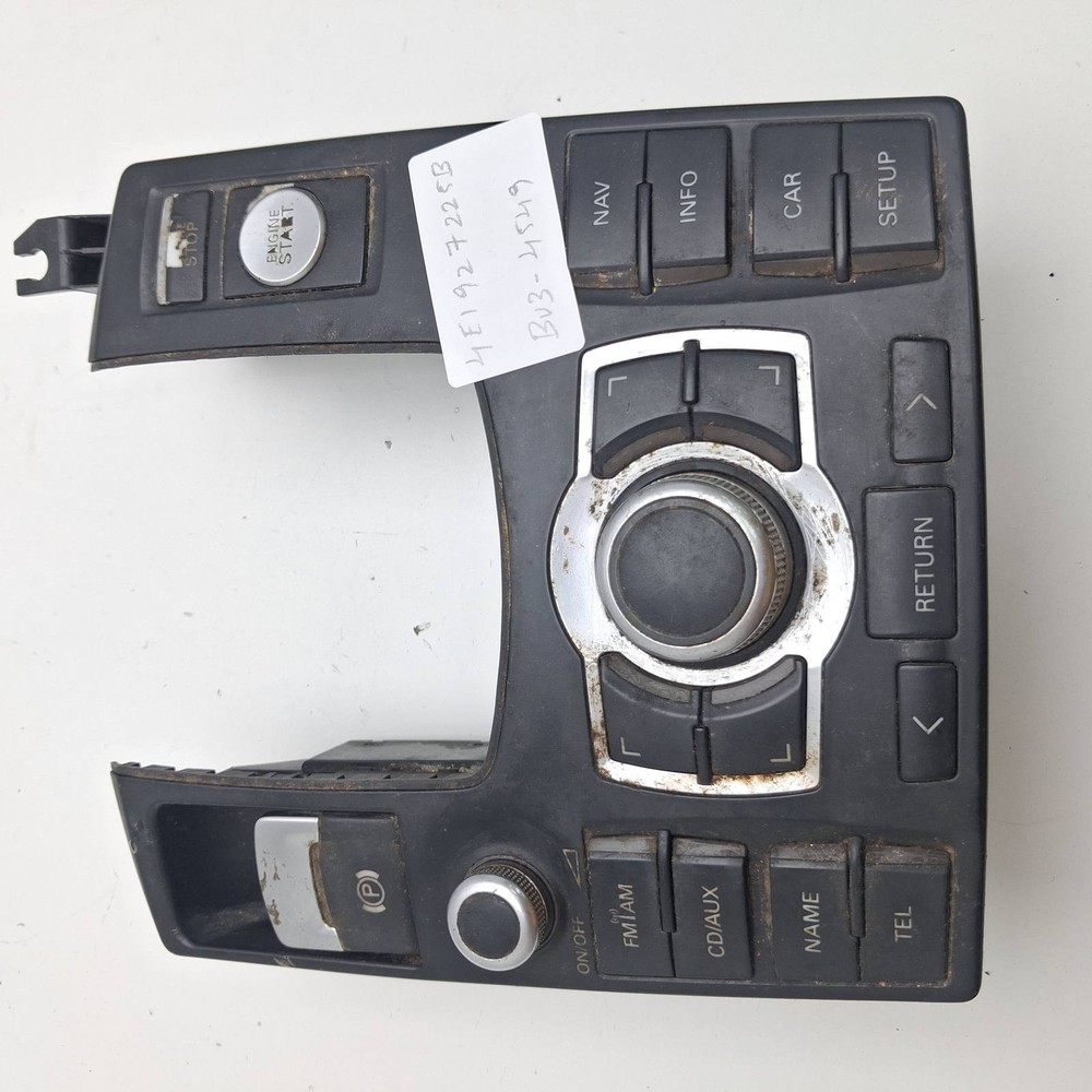 2003-2010 Audi S8 Electronic Parking Brake Control Switch 4E1927225B