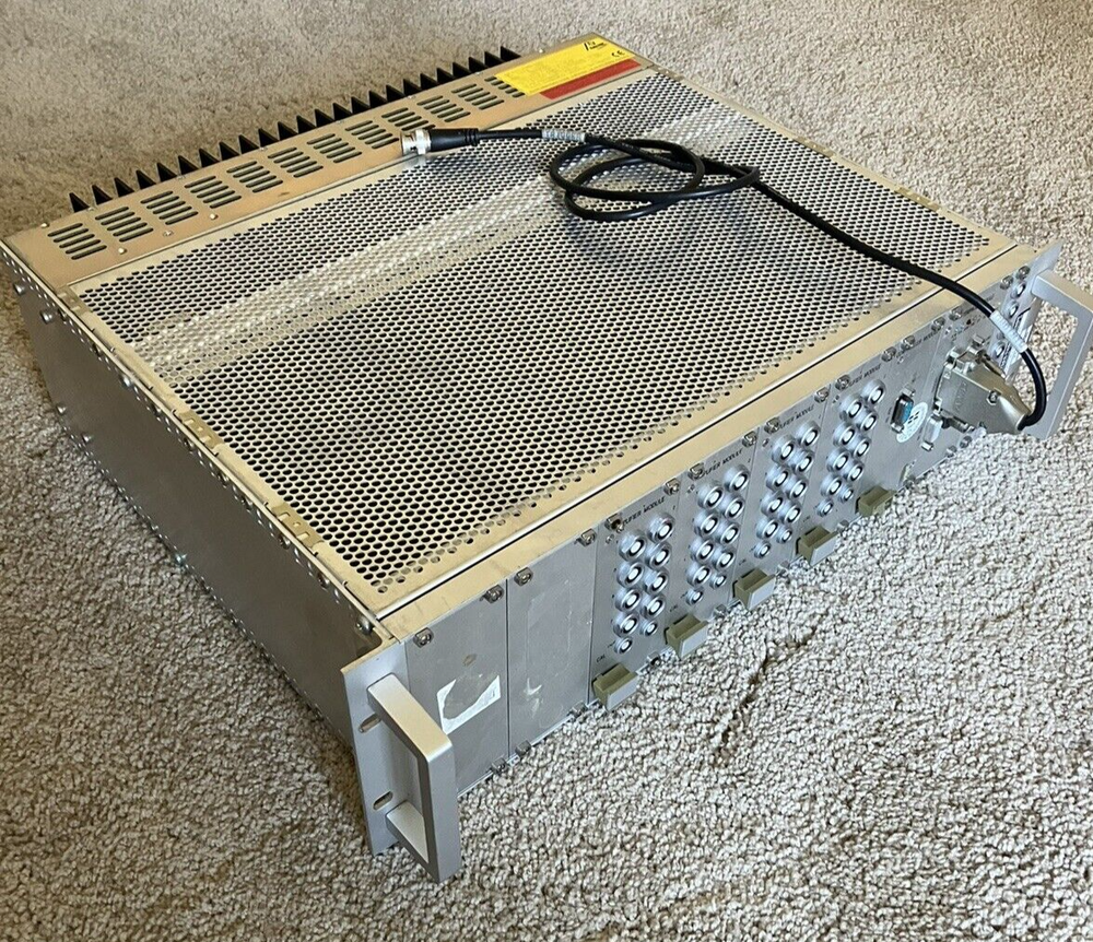 Kayser-Threde Amplifier Controller Interface Module Rack KM3730-S-6B2000-16.2