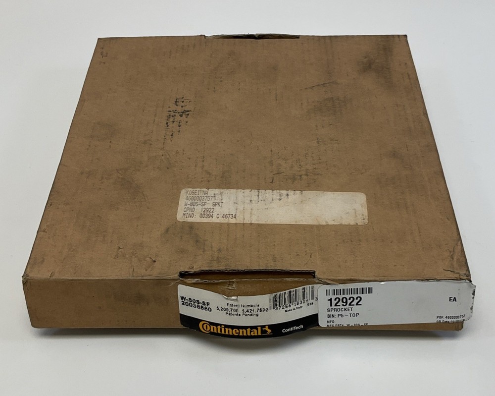 Continental ContiTech W-80S-SF Silent Sync Sprocket
