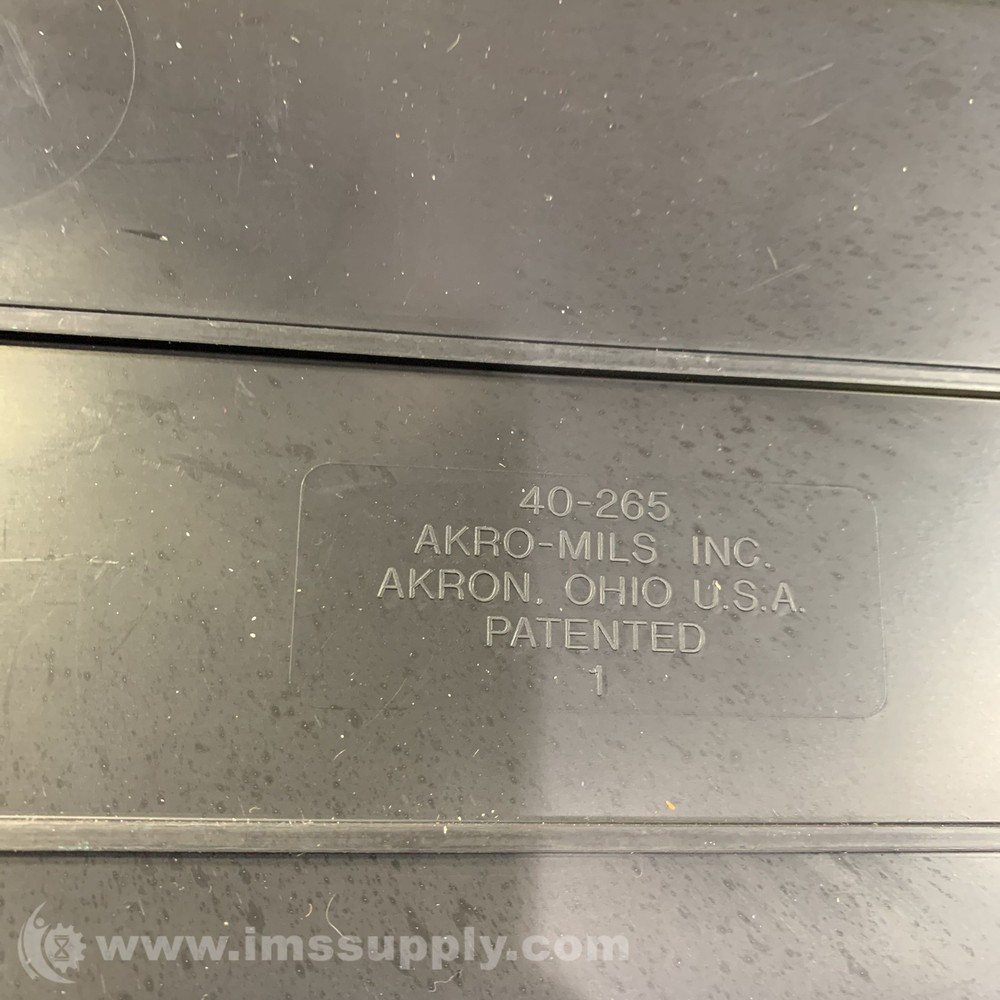 Akro Mils 40-265 Black Bin Divider USIP