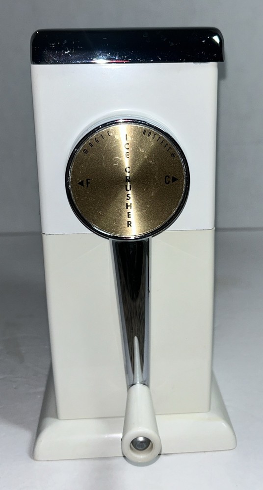 Magic Hostess Ice Crusher ~ Table Top Or Wall Mount EUC Vintage