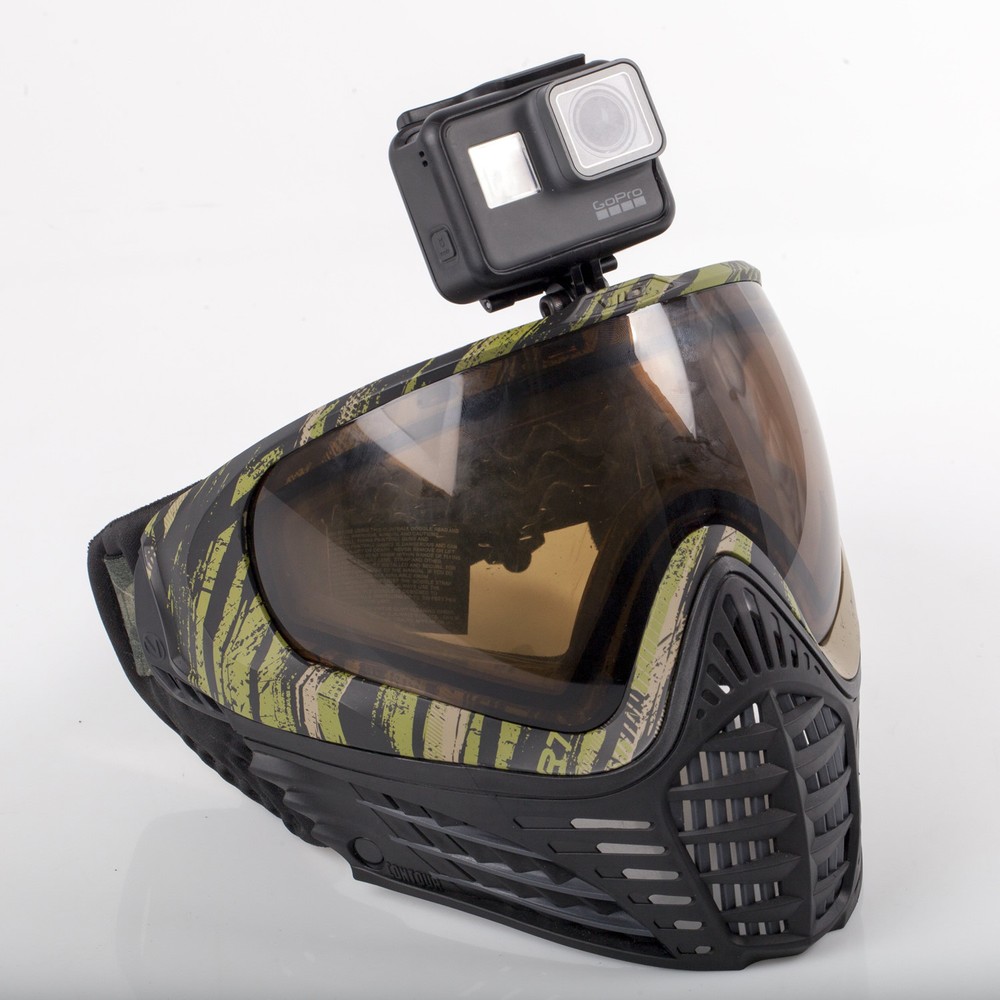 HK Army Goggle Camera Mount - Gold - Paintball