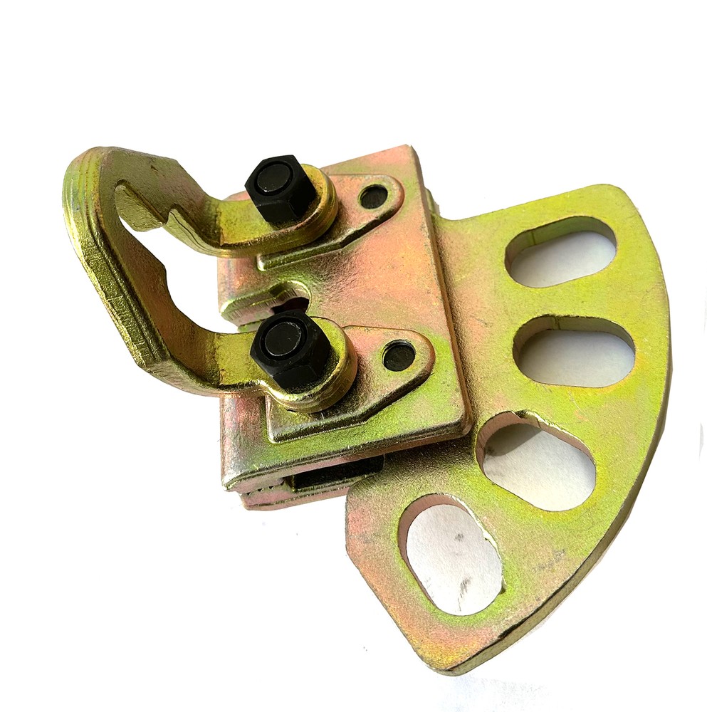 5 Ton 2 Way Frame Rack Pull Clamp Auto Body Multi Way Dent Puller Straight Cross