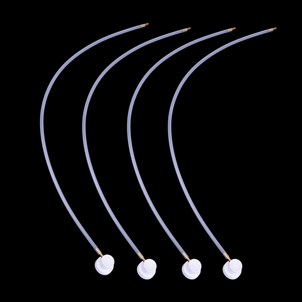 4PCS Fluid Film 360 Degree Nozzle Extension Hose Fits for Aerosol Cans Spray ##