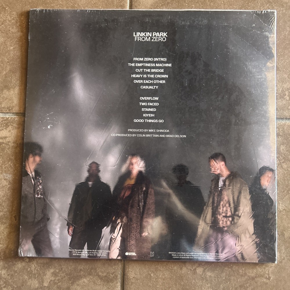 Linkin Park From Zero Translucent Sea Blue VinylLP