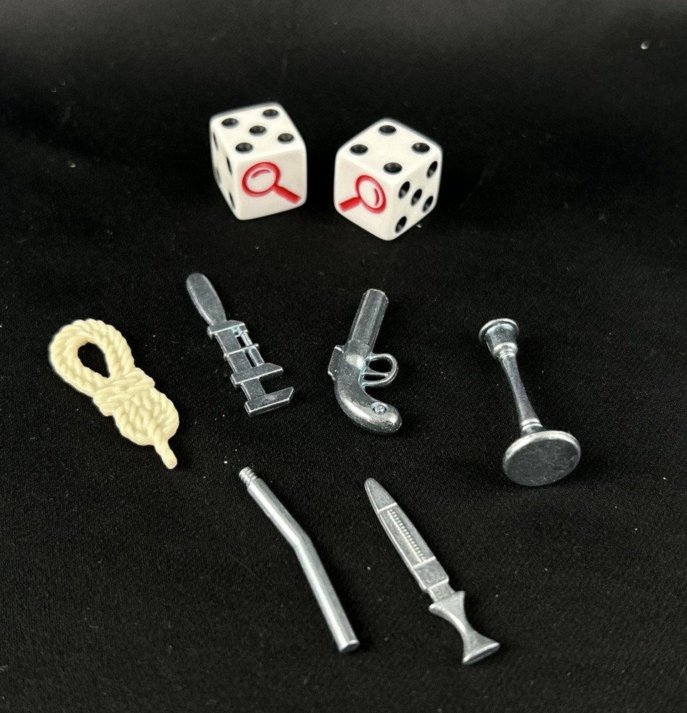 Hasbro Clue 2013 Board Game Replacement Weapons