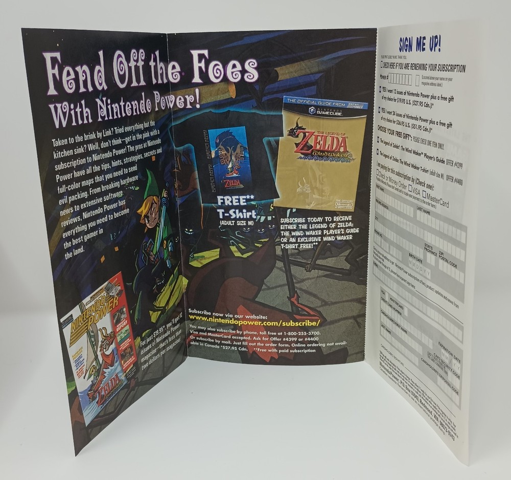 Insert Only - Wind Waker GameCube Insert - Insert Only