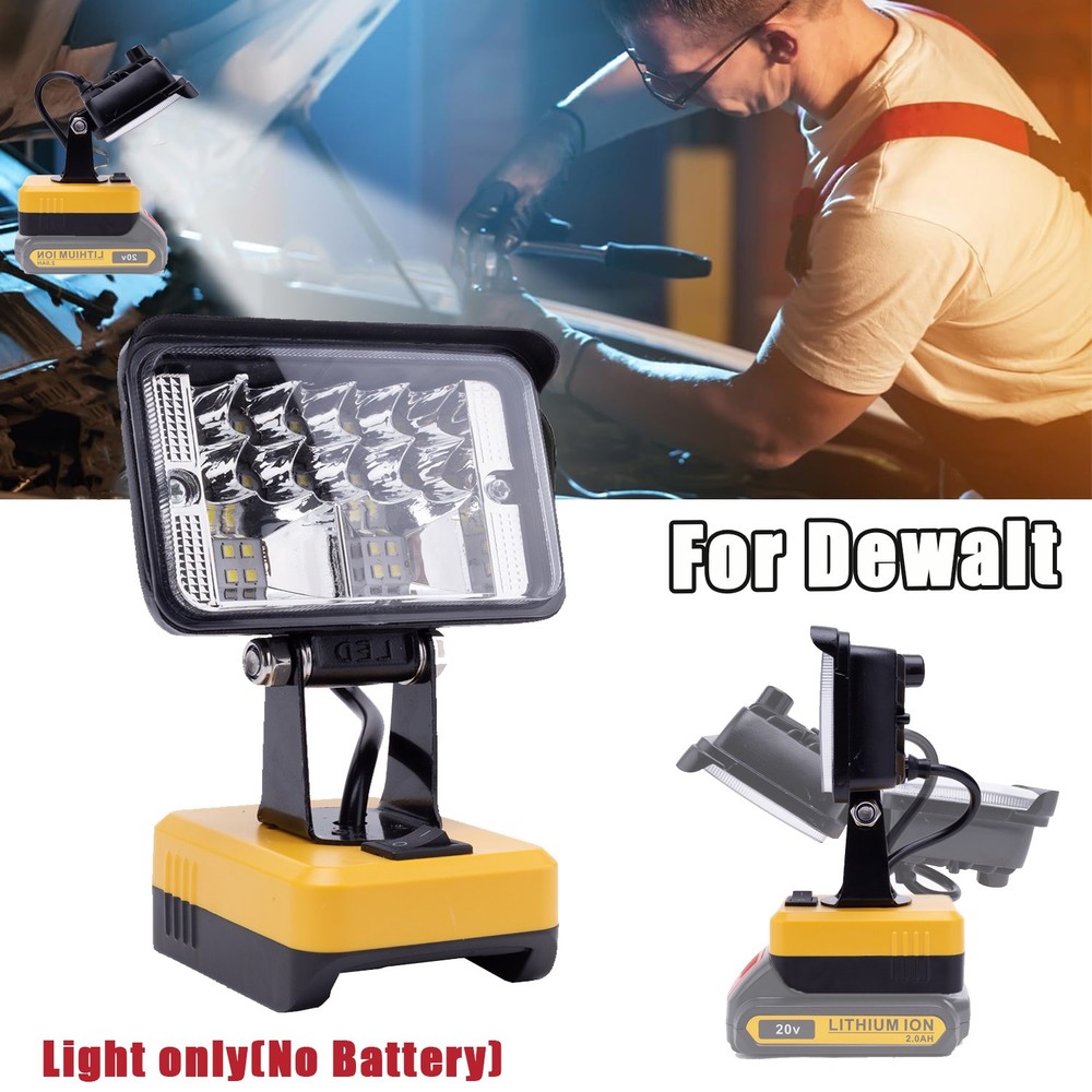 LED Work light for Dewalt 20V Max Portable Flood Light Flashlight Tool Only