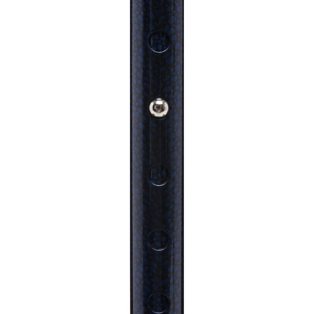 Mobility Walking Cane with Offset Handle Ice Blue Color Unisex Support Cane