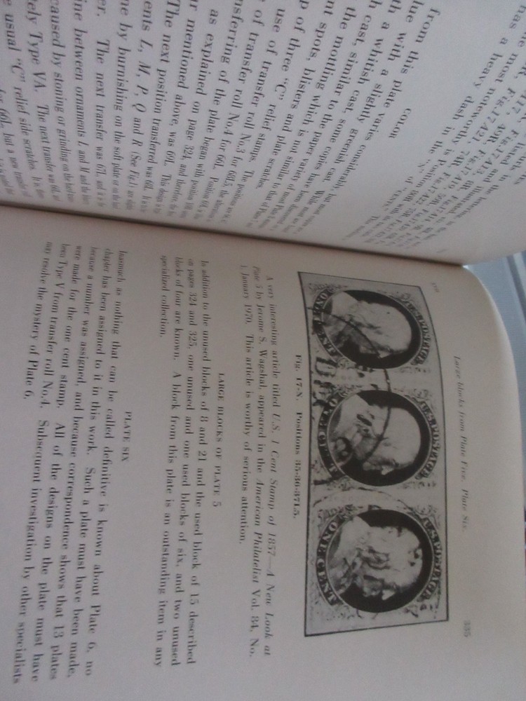 The United States One-Cent Stamp of 1851 to 1861 by Mortimer Neinken (1972)