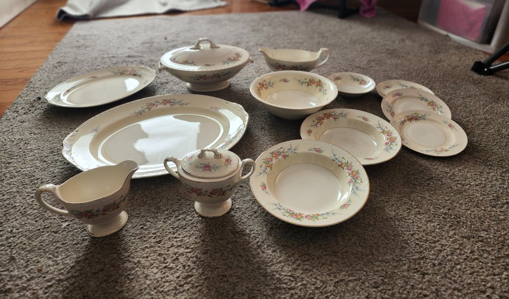 vintage dishes sets