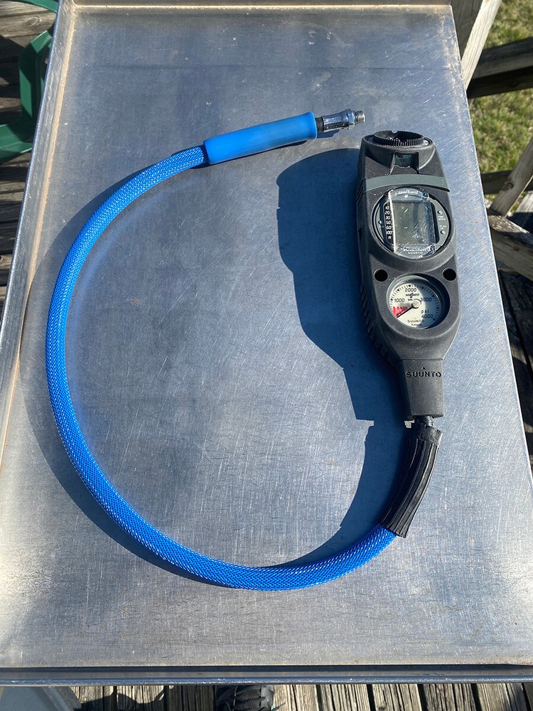 Suunto Seaquest Gauge Console Works! Solution-⍺ Computer, Compass SPG Hose Case
