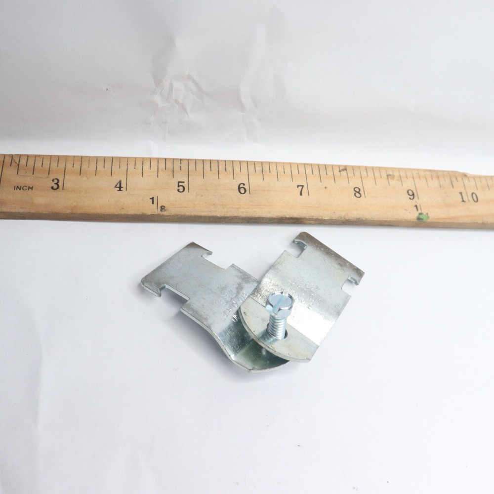 T&B Superstrut Conduit And Cable Clamp Electro Galvanized Silver 3/4"