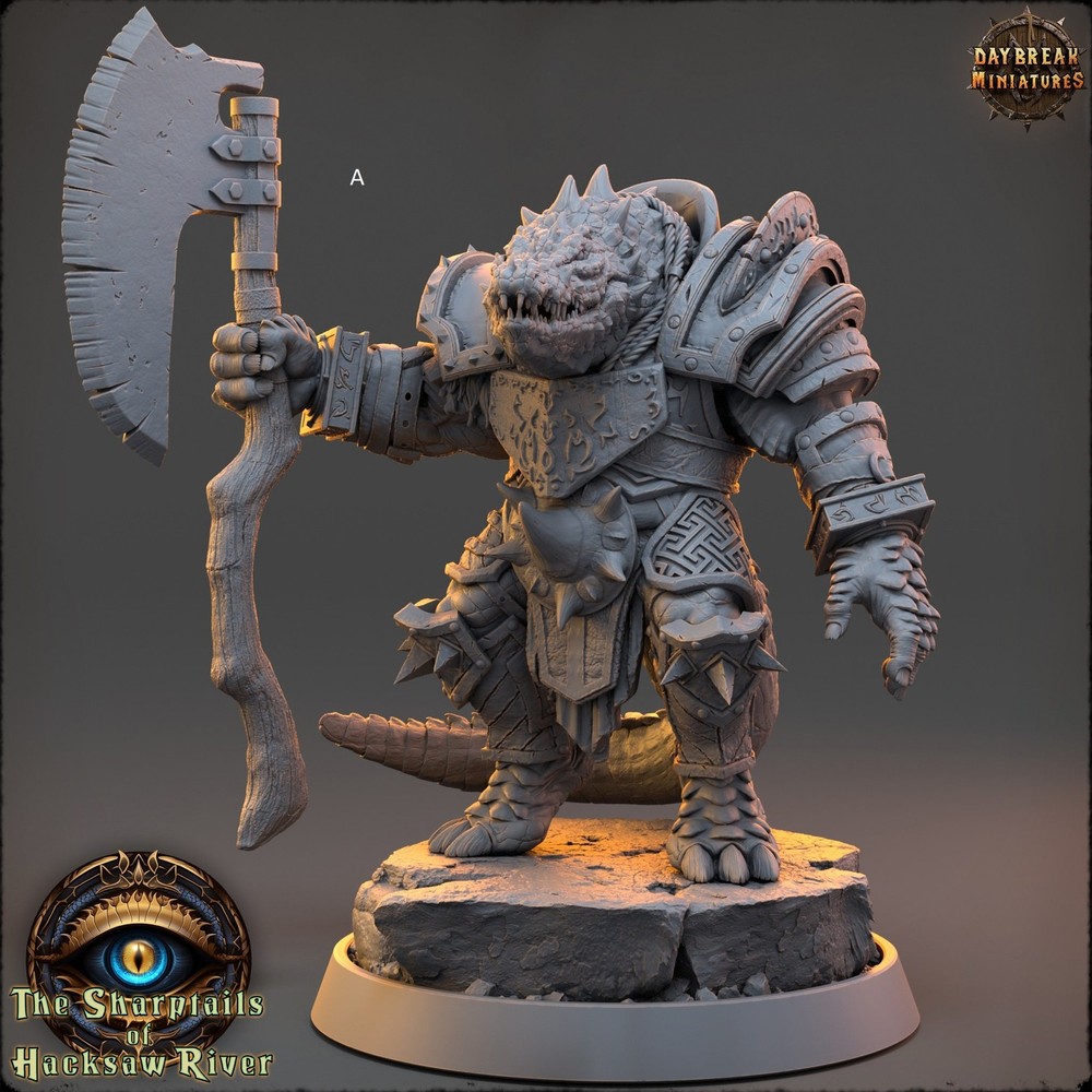Crocodilian | DayBreak Miniatures