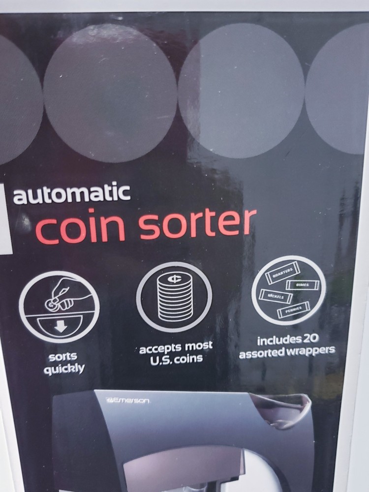 Emerson 4-Barrel Automatic Coin Sorter