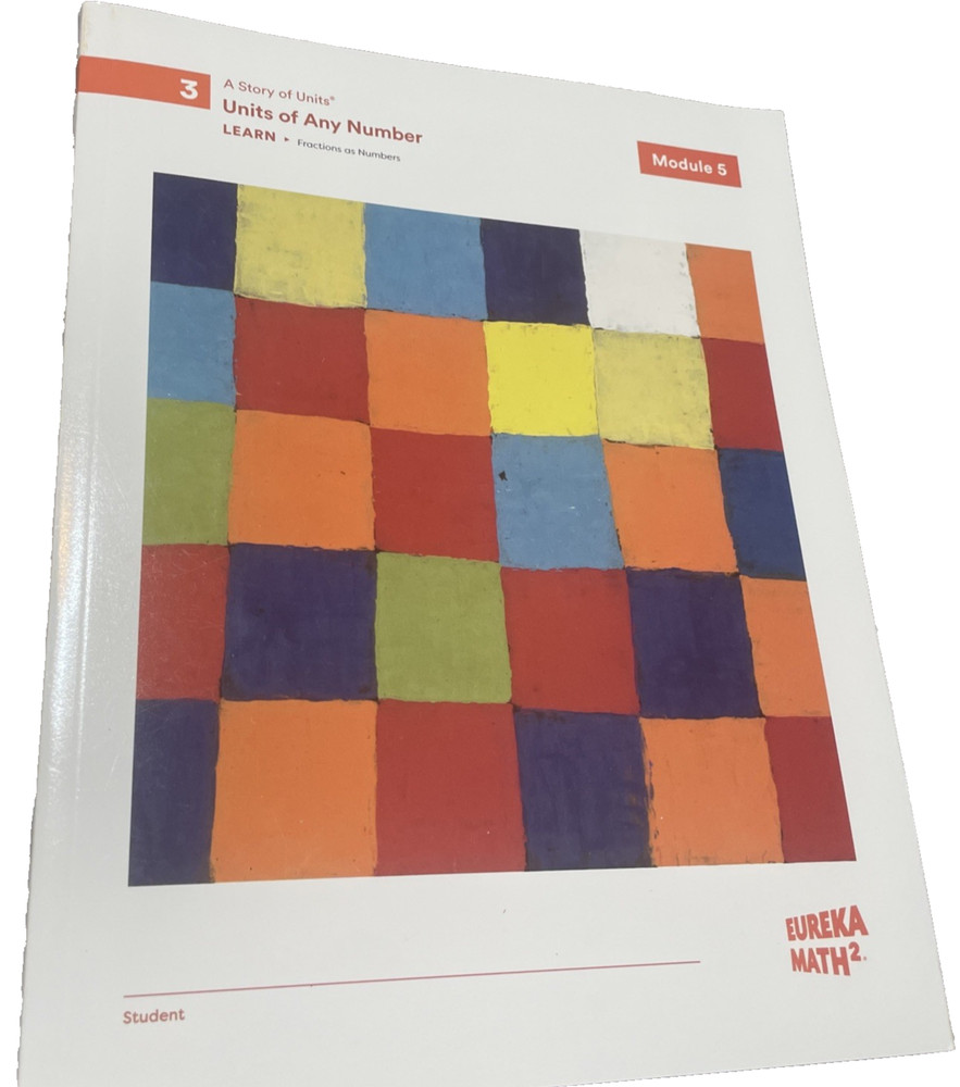 Eureka Math Squared Grade 3 Module 5 LEARN New Student Workbook- Free Shipping