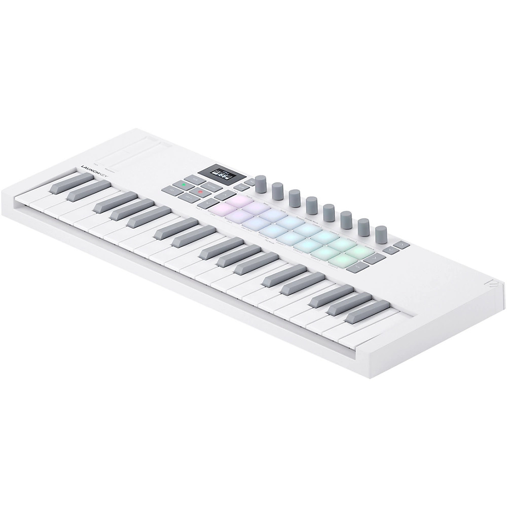 Novation Launchkey Mini 37 MK4 Keyboard Controller White
