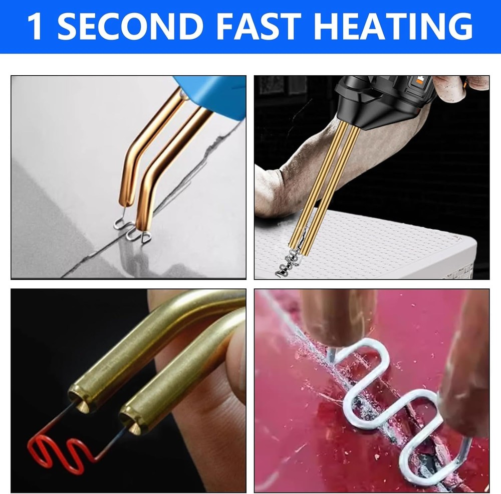 Plastic Welding Nails Assorted Shapes